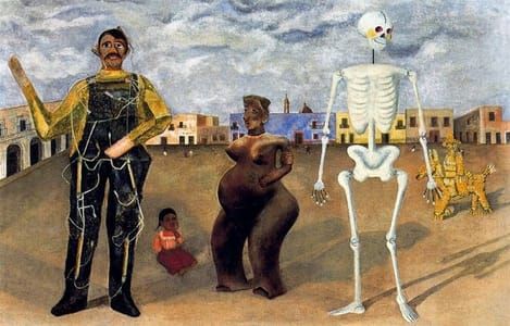Artwork Title: Cuatro Habitantes De La Ciudad De México (Four Inhabitants of Mexico)