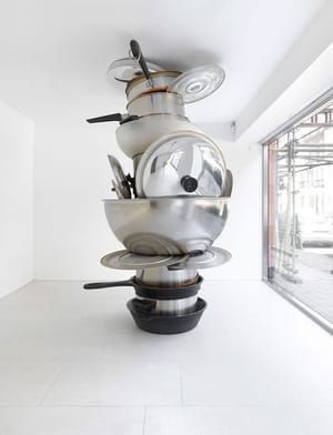 Artwork Title: No title (pots and pans II)