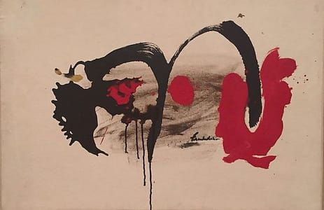 Artwork Title: Red and Brown Scene