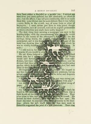Artwork Title: Page 343 from A Humament, Vol. II