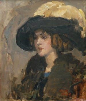 Artwork Title: Woman with Hat