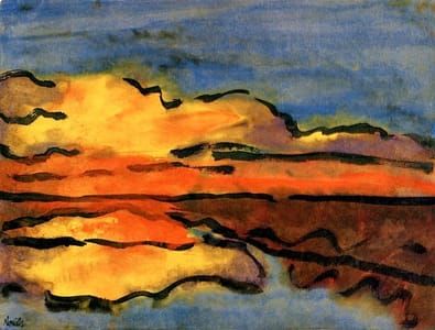 Artwork Title: Coastal Landscape