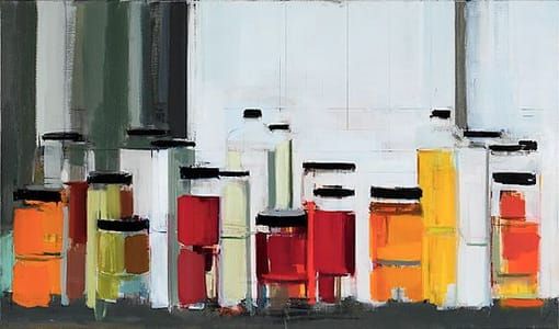 Artwork Title: Bottles & Jars