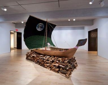 Artwork Title: Sepulcher (Viking Burial Ship)