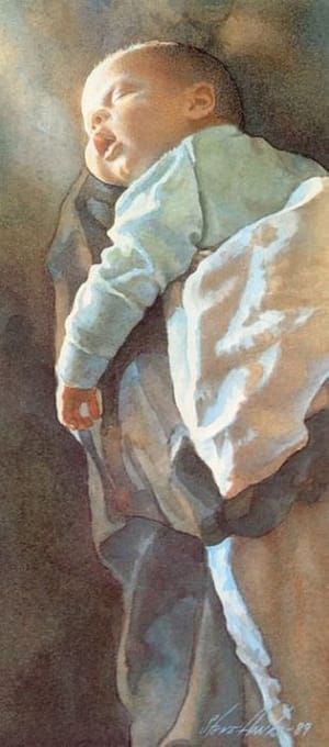 Artwork Title: Bebé dormido