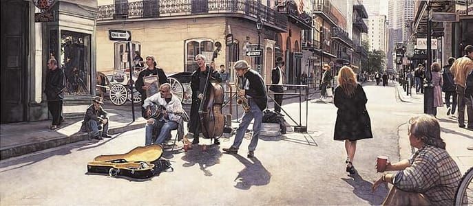 Artwork Title: Streets Of New Orleans