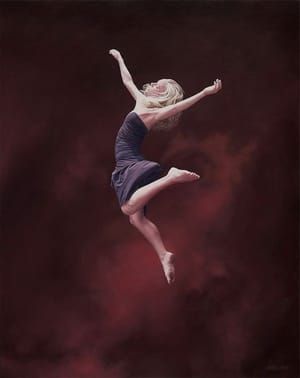Artwork Title: Transcend Red