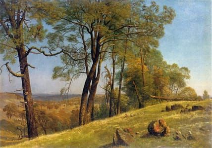 Artwork Title: Landscape, Rockland County, California