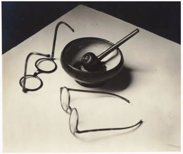 Artwork Title: Mondrian’s Glasses and Pipe