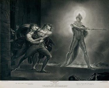 Artwork Title: Hamlet And His Father's Ghost