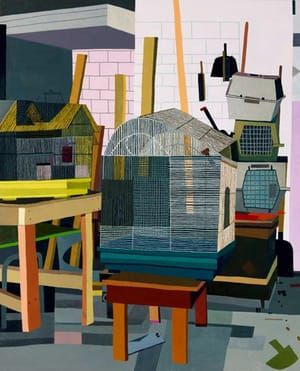 Artwork Title: Bird Cages