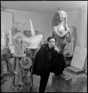 Artwork Title: Anton Prinner in his Studio