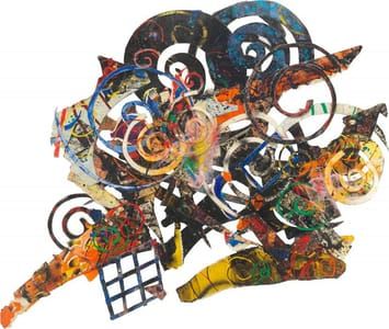 Artwork Title: Humbird  Mixed media on board