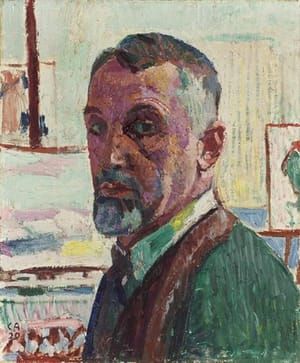 Artwork Title: Self Portrait in Studio