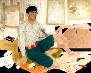 Artwork Title: Self Portrait in the Studio