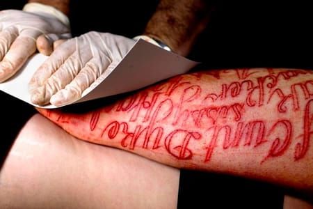 Artwork Title: Blood Script
