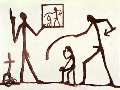 Artwork Title: Ohne Titel (Gruppe)