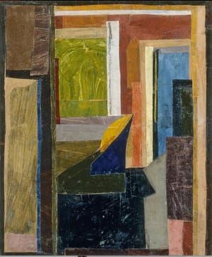 Artwork Title: Interior at Gordon Square–1915