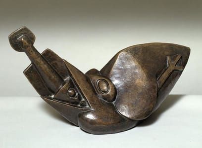 Artwork Title: Bird swallowing fish