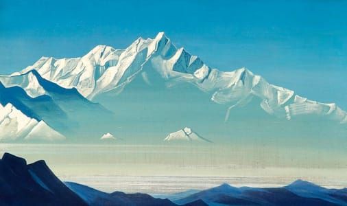 Artwork Title: Mount of Five Treasures (Two Worlds)