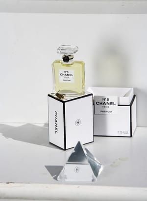 Artwork Title: Chanel No.5 With Yellow Jacket