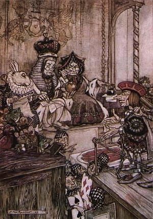 Artwork Title: Alice in Wonderland - Who Stole the Tarts