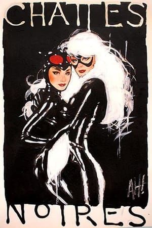Artwork Title: Chattes Noires Painting
