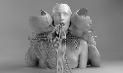 Artwork Title: Le voile d'Isis. #2/3