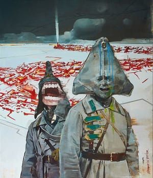 Artwork Title: Red Laughing