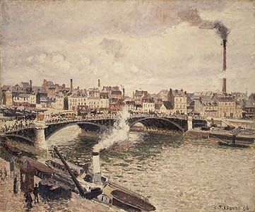 Artwork Title: Morning, An Overcast Day Rouen