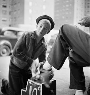 Artwork Title: Shoe Shine Boy