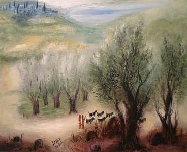 Artwork Title: The Road to Safed