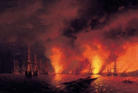 Artwork Title: The Battle of Sinop