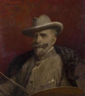 Artwork Title: Self Portrait with Palette