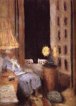 Artwork Title: The Night Opens the Window