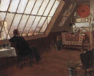 Artwork Title: Interieur d'Atelier