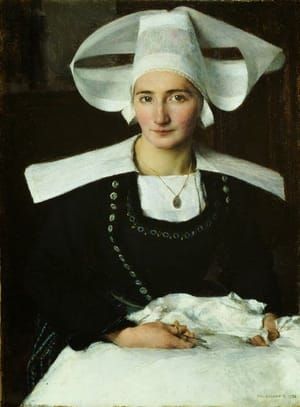 Artwork Title: Seamstress (Breton Woman)
