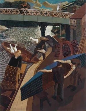 Artwork Title: Swan Upping at Cookham