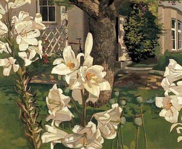 Artwork Title: Madonna Lilies, Cookham, Berkshire