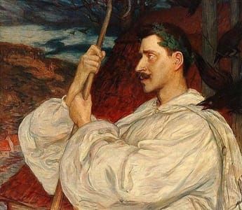 Artwork Title: Verner von Heidenstam as Hans Alienus