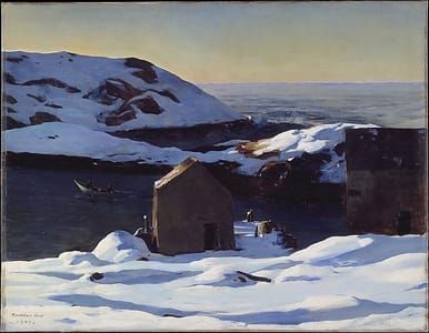 Artwork Title: Winter, Monhegan Island