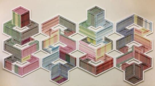 Artwork Title: Procedencia desconocida. Mapa conceptual I y II