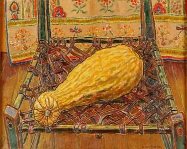 Artwork Title: Squash Enthroned