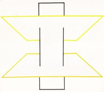 Artwork Title: Intersecting With Dark Blue