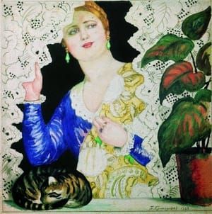 Artwork Title: Russian Girl at the Window