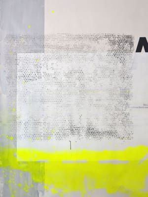 Artwork Title: Pasaporte A (bubble wrap)