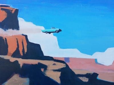Artwork Title: Thelma and Louise Study