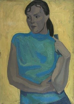 Artwork Title: Портрет Наташи Любимовой (Portrait of Natasha Lyubimov)