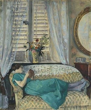 Artwork Title: Woman Reading