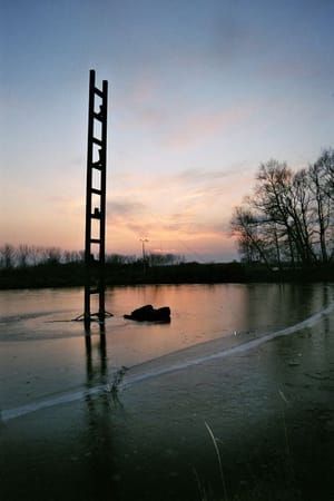 Artwork Title: Ladder to Heaven, by Józef Szajna